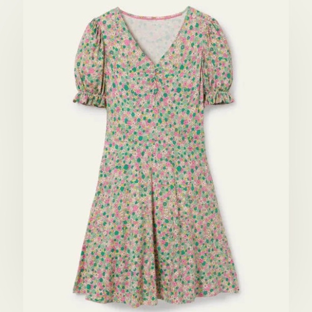 Boden V-Neck Jersey Dress